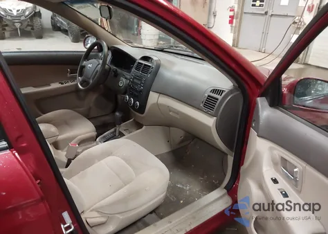 2008 Kia Spectra Ex from USA, damaged, VIN KNAFE121785547558